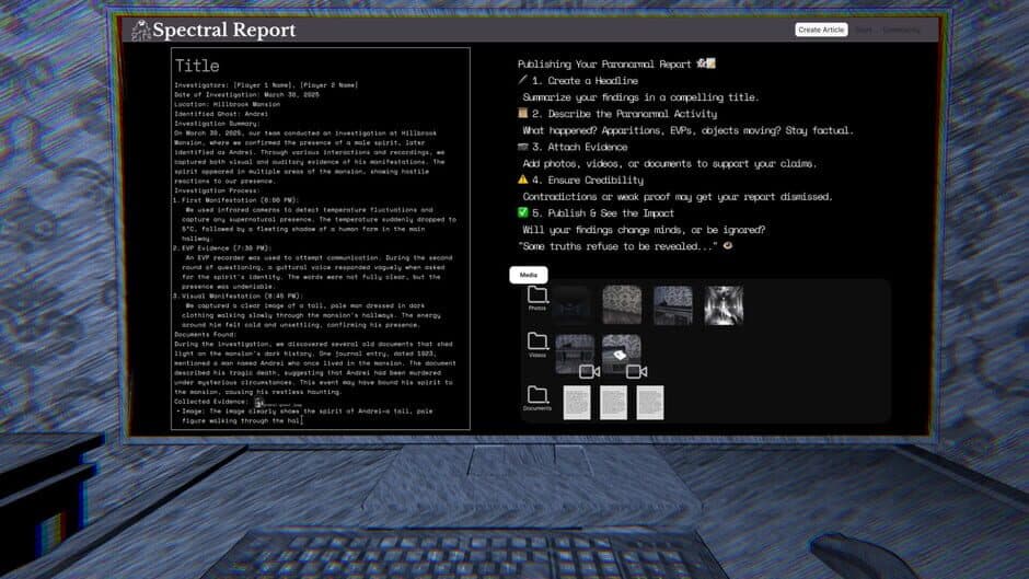 Spectral Report screenshot 6