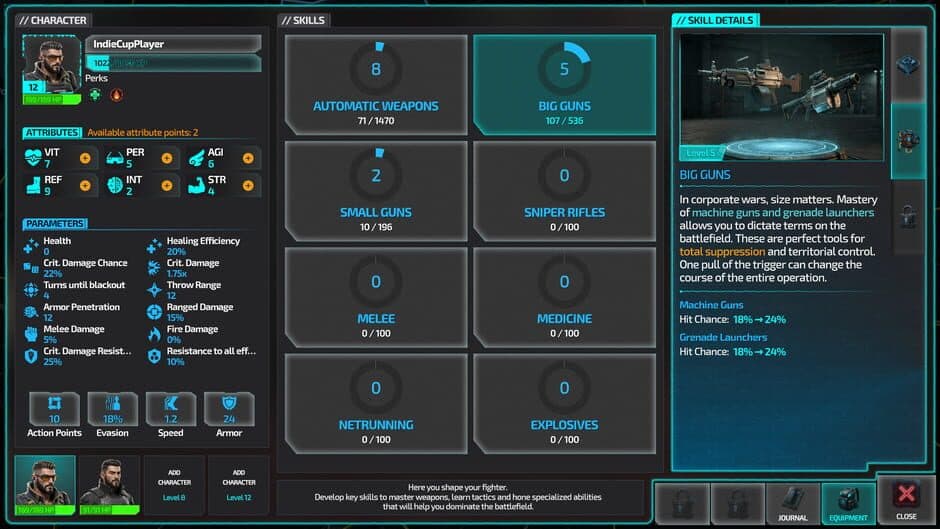 Humanity Echo: Cyberpunk Tactical RPG screenshot 6