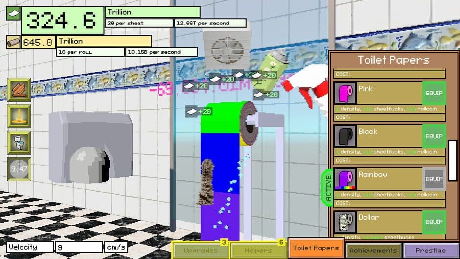 Toilet Paper Idle screenshot 1