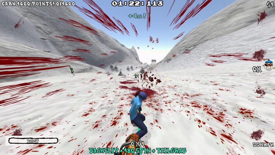 Radical Zomboarding screenshot 1