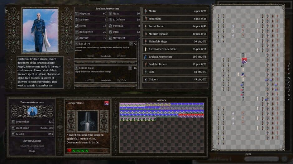 Erulean Angel: Fantasy Commander screenshot 8