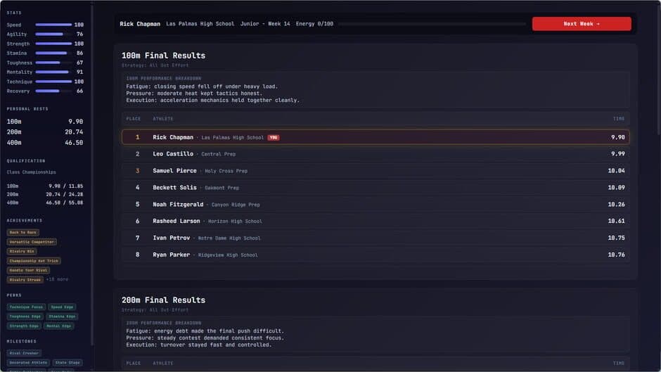 Track Star screenshot 2