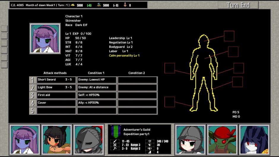 Dungeon4X screenshot 5
