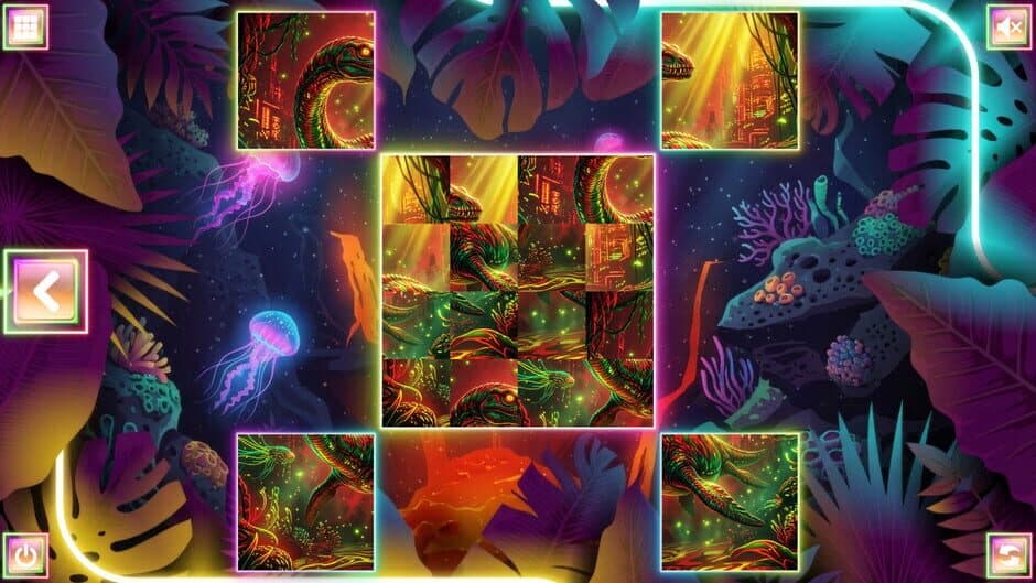 Neon Fantasy: Dinosaurs screenshot 4