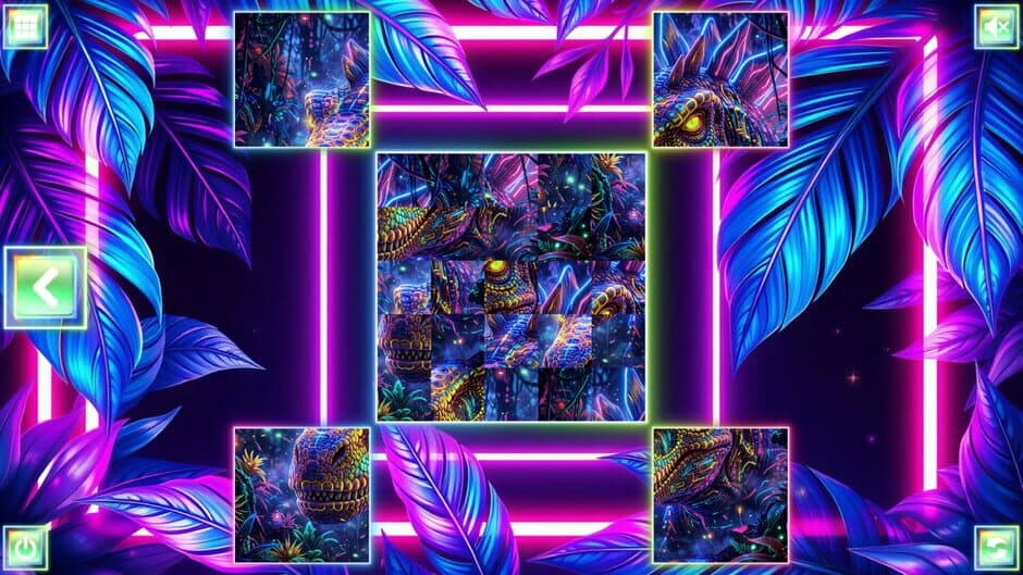 Neon Fantasy: Dinosaurs screenshot 6