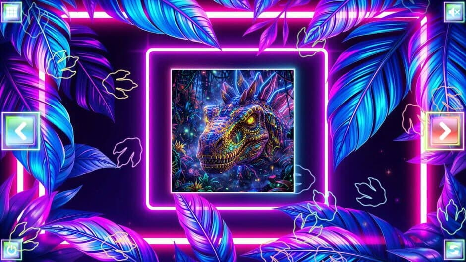 Neon Fantasy: Dinosaurs screenshot 7