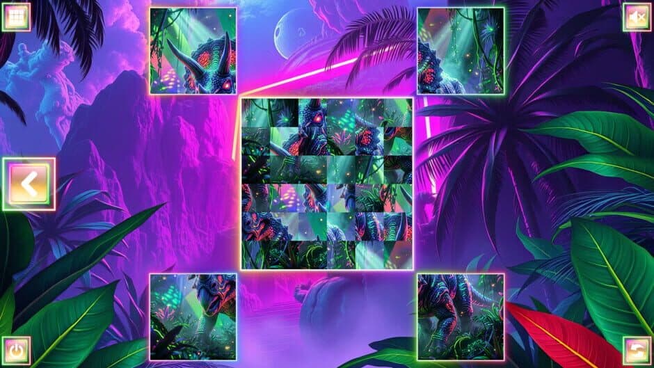 Neon Fantasy: Dinosaurs screenshot 8