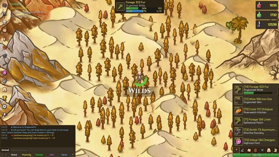 Scapewatch screenshot 2