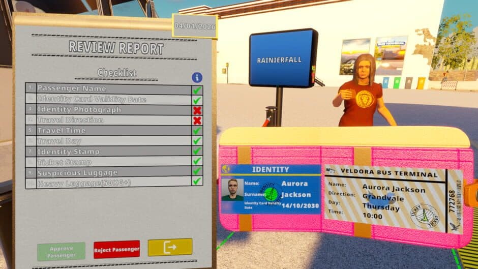 Bus Terminal Simulator screenshot 1