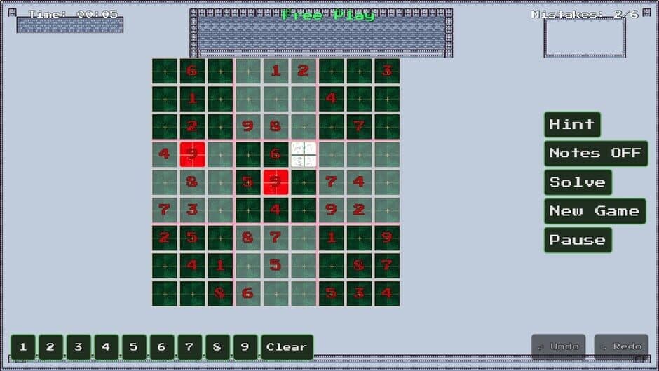 Sudoku Bactron screenshot 3