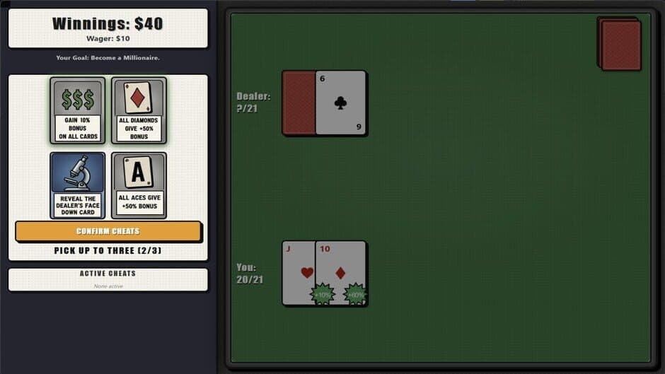 Blackjack: Cheat the House! screenshot 6