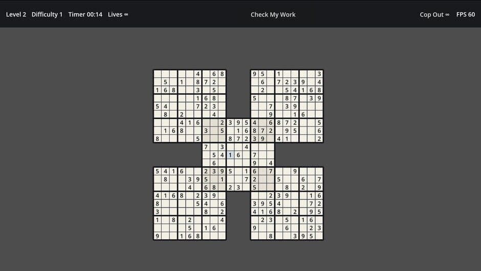 Sudoku: Unlimited Expansion screenshot 5