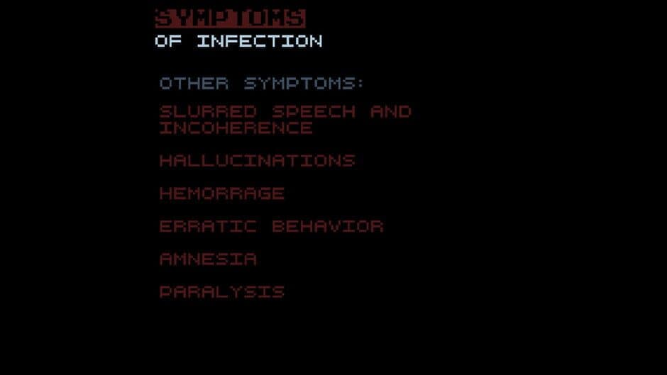 Symptoms of Infection screenshot 6