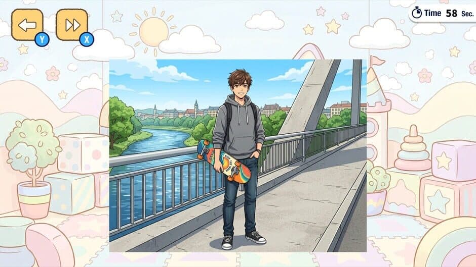 Handsome Watching Face Memory Challenge screenshot 2