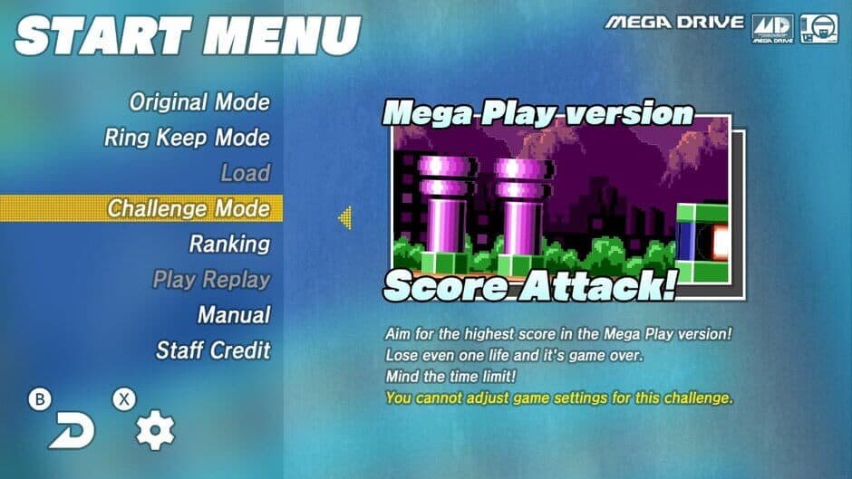 Sega Ages: Sonic the Hedgehog screenshot 6