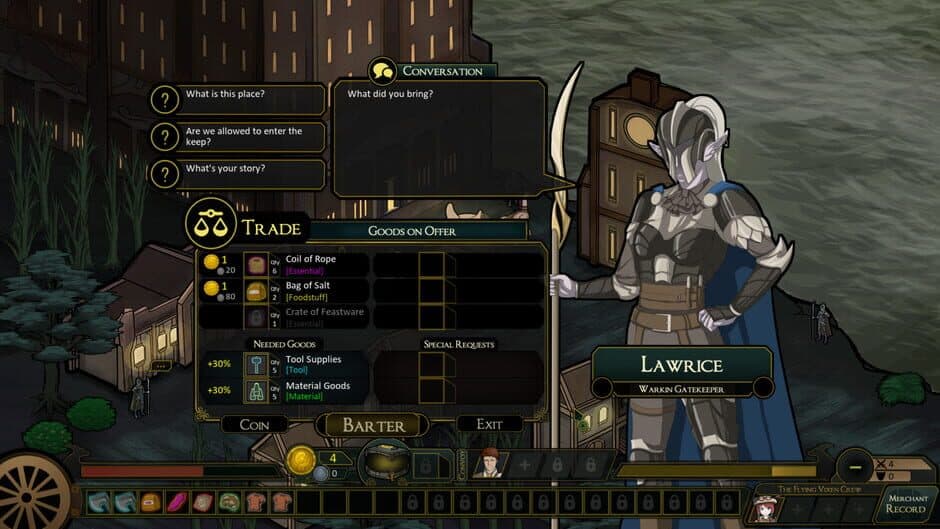 Ten Thousand Coins: The Golden Merchant screenshot 2