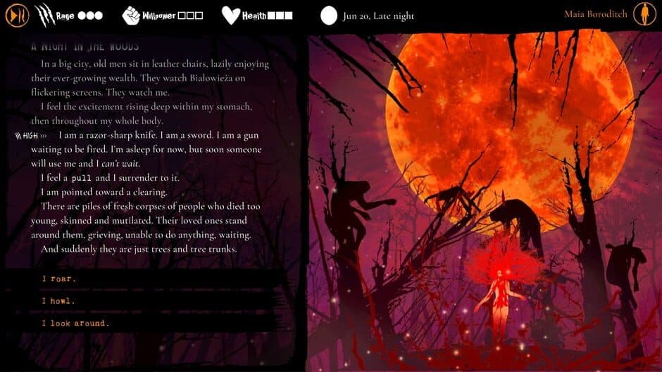 Werewolf: The Apocalypse - Heart of the Forest screenshot 4