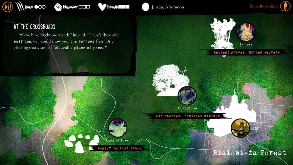 Werewolf: The Apocalypse - Heart of the Forest screenshot 5