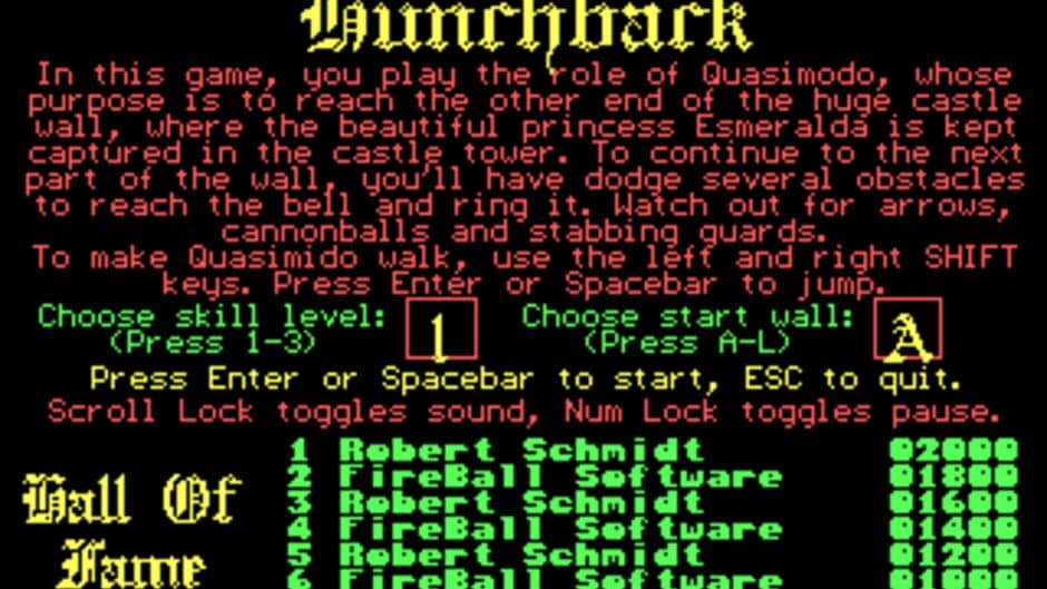 Hunchback screenshot 2