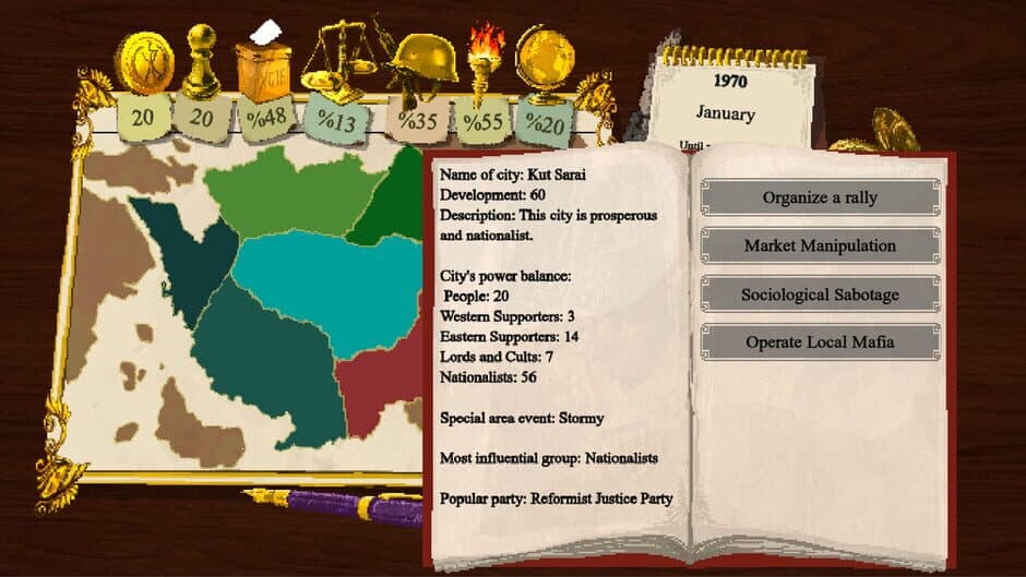 Statecraft: Corrupted Democracy screenshot 5