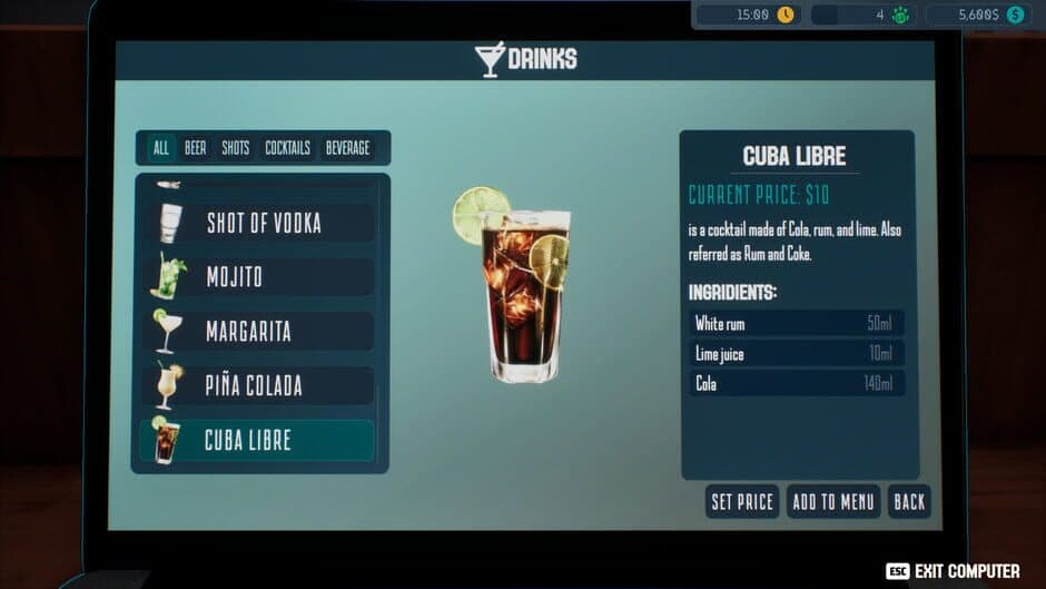 Dream Bar Simulator screenshot 7