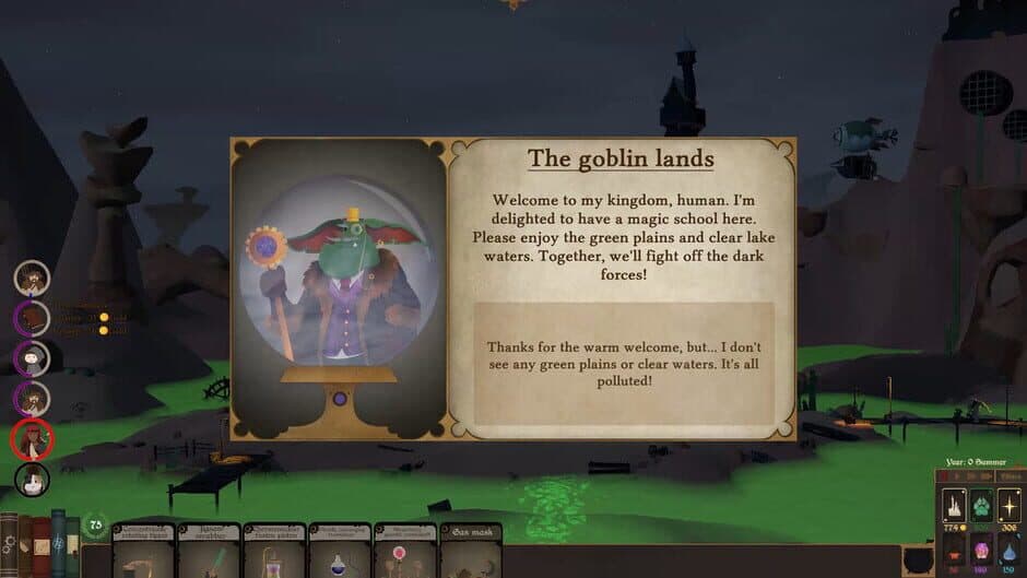 Spellcaster University: Gears and Gobelins screenshot 8