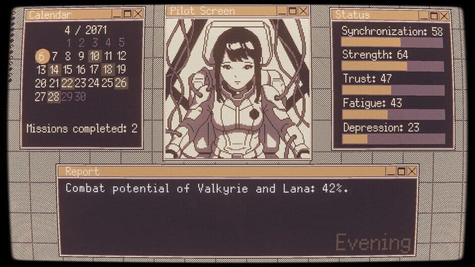 Valkyrie Iteration: Mecha Pilot Raising Pocket Simulator screenshot 5