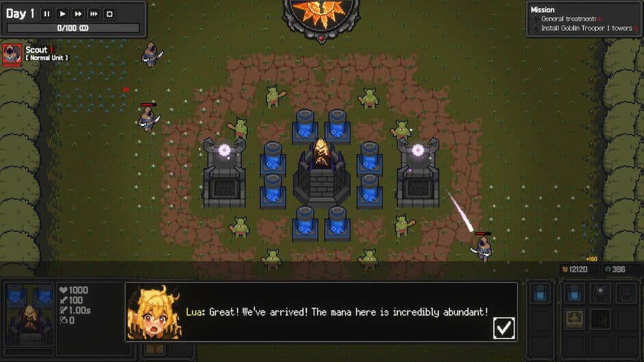 Mawang: Dark Lord Defense screenshot 1