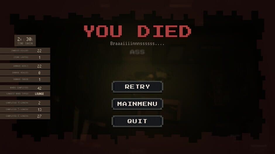 Zombie Typing screenshot 5