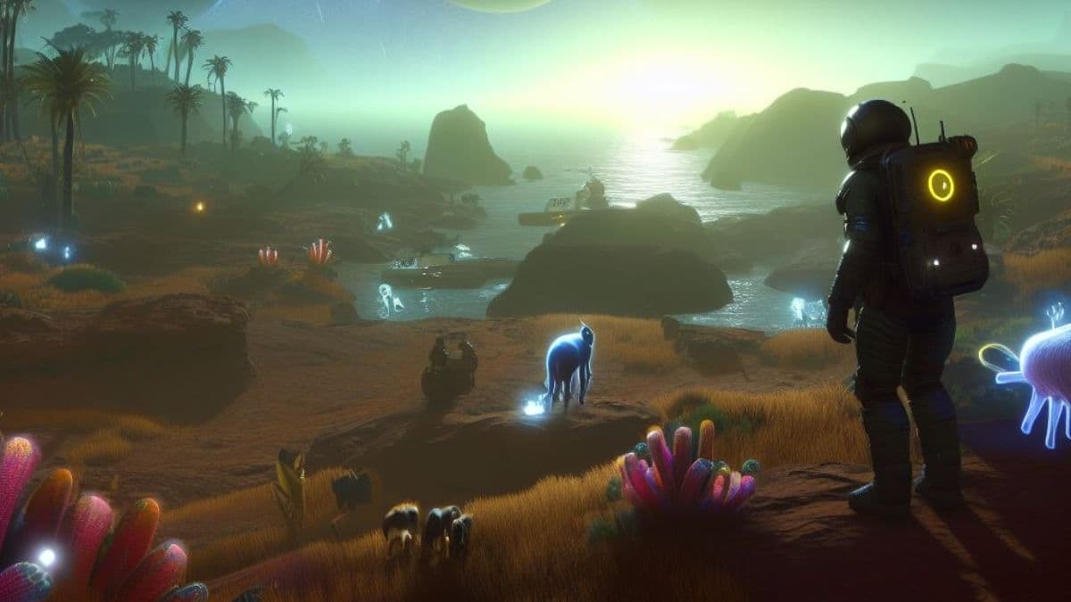 Starfield Player Finds Planet Full of Invisible Animals