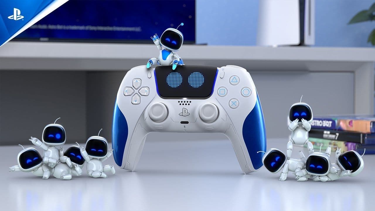 PlayStation Unveils Astro Bot-Themed DualSense Controller