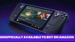 Steam Deck: The Compact Gaming Console Unofficially Available on Amazon - Get All the Details on Price, Availability and More