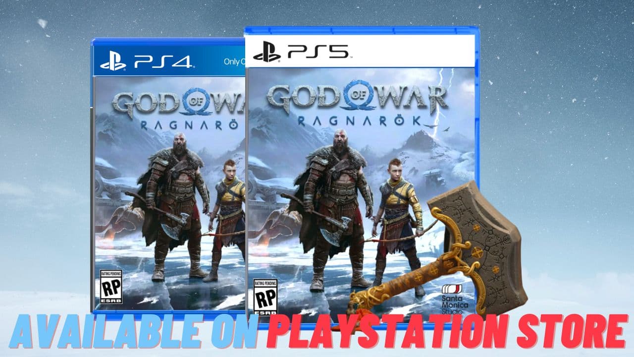 God of War Ragnarok has arrived on the PlayStation Store