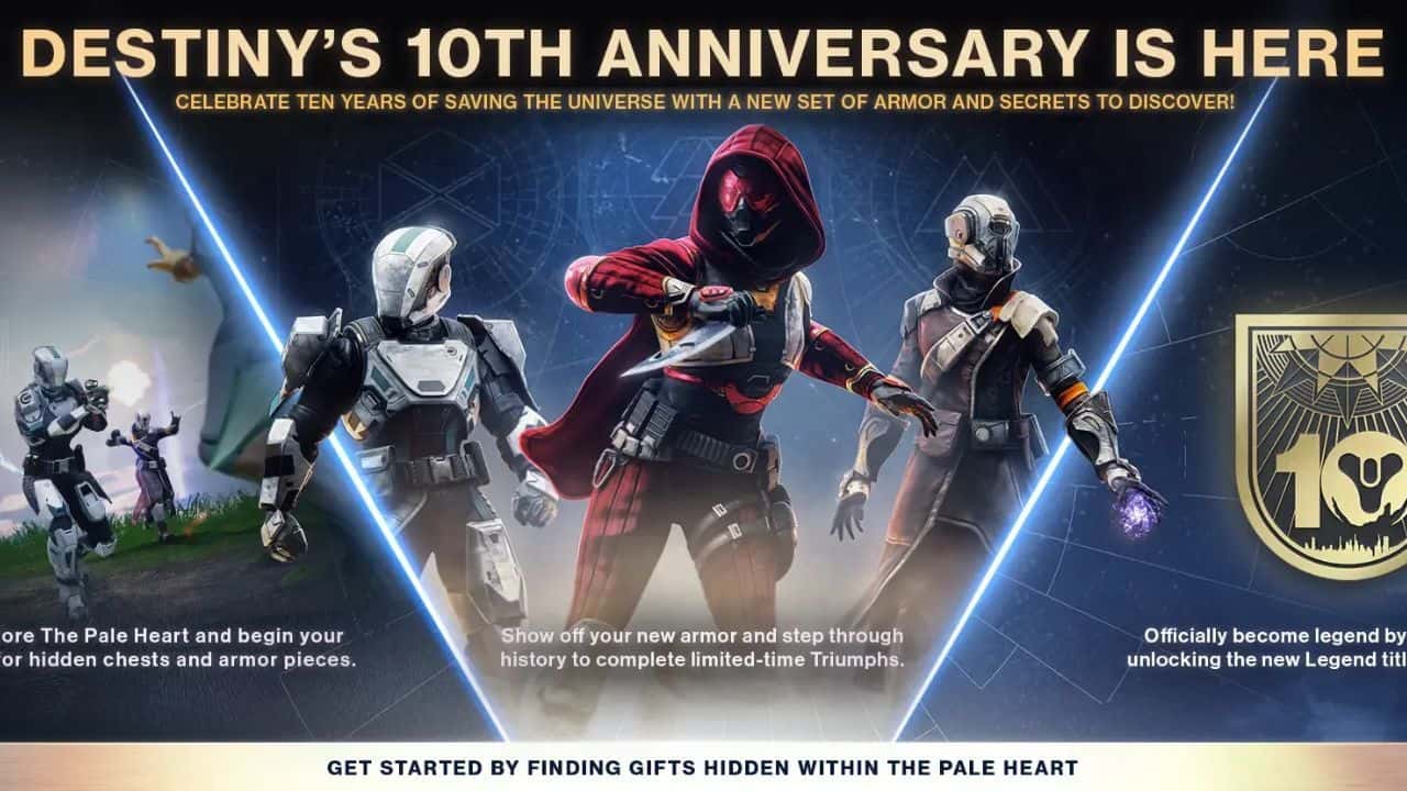 Destiny 2 Leak Unveils Exciting 10th Anniversary Event Details