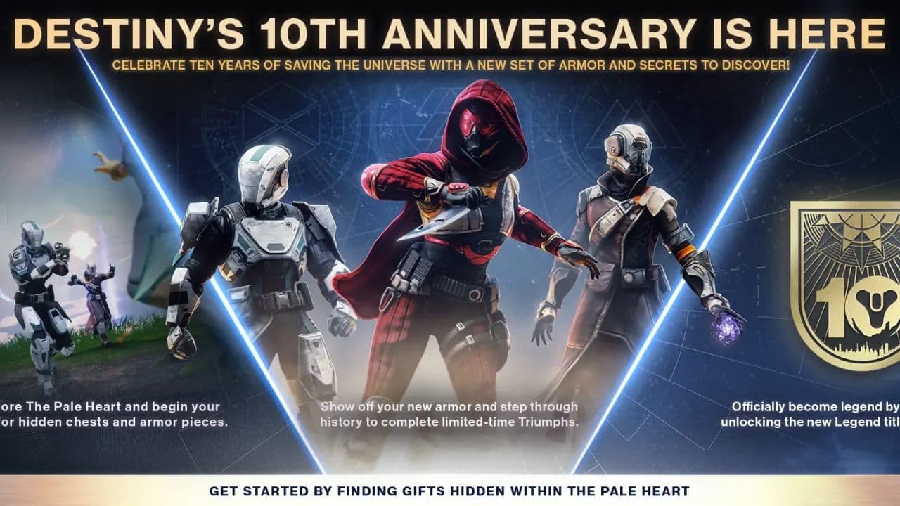 Destiny 2 Leak Unveils Exciting 10th Anniversary Event Details