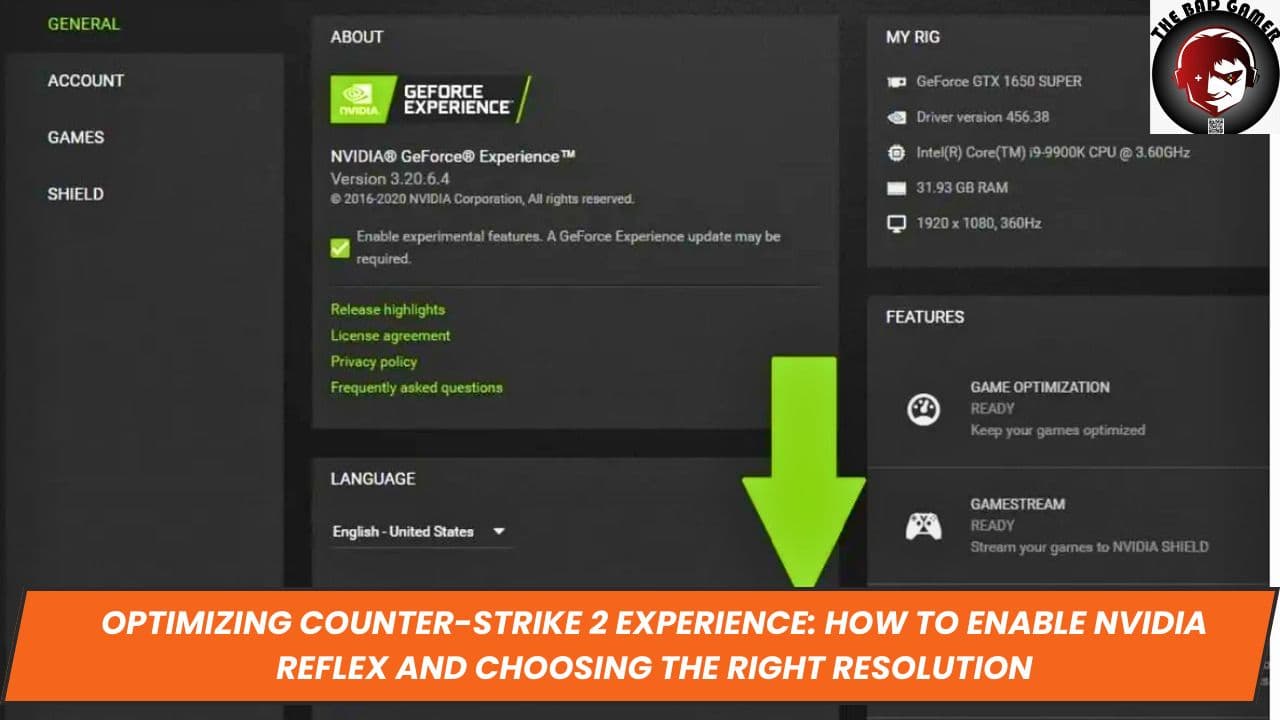 Optimizing Counter-Strike 2 Experience: How to Enable Nvidia Reflex and Choosing the Right Resolution