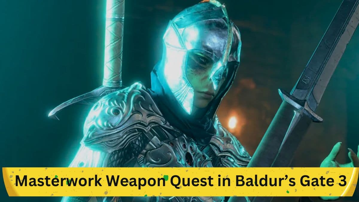 Completing the "Masterwork Weapon" Quest in Baldur’s Gate 3