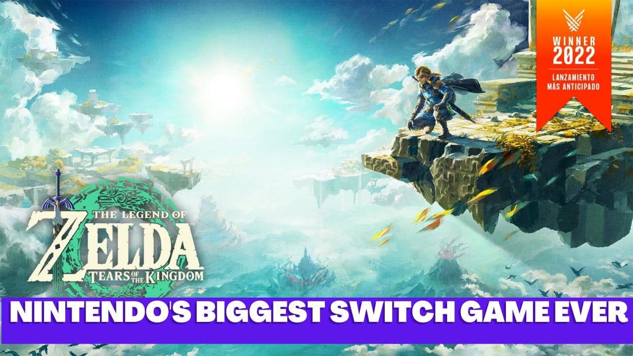Zelda: Tears of the Kingdom - Nintendo's Biggest Switch Game Yet by File Size