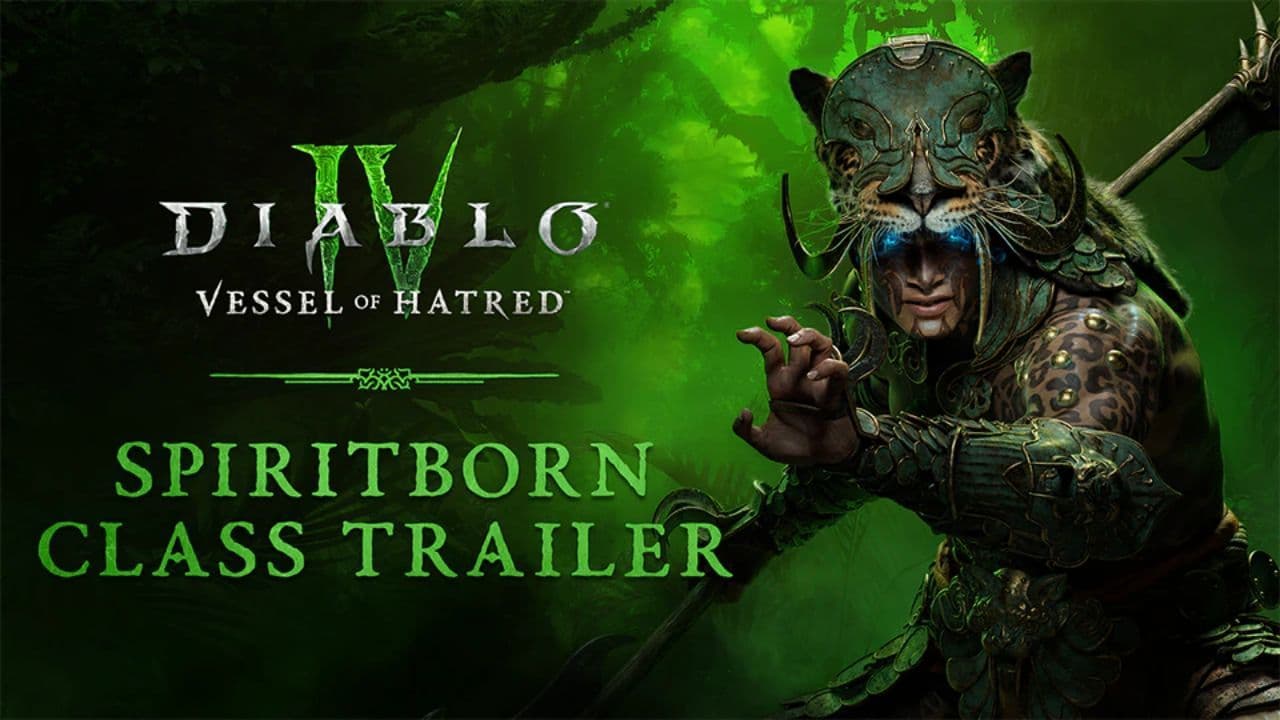 Diablo 4: Vessel of Hatred DLC Unveils New Mercenaries and Spiritborn Class