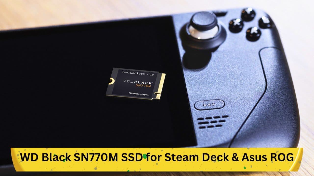 Comprehensive Analysis: WD Black SN770M SSD for Steam Deck & Asus ROG Ally