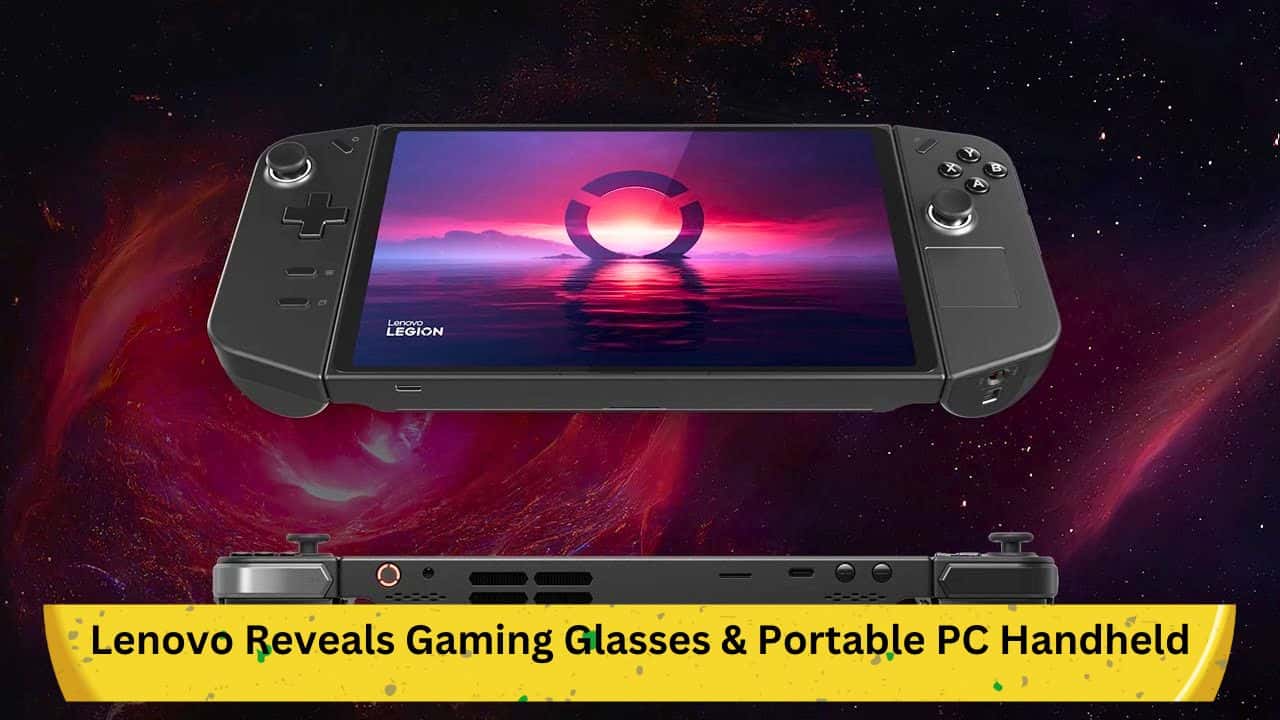 Lenovo Reveals Gaming Glasses & Portable PC Handheld at IFA Berlin