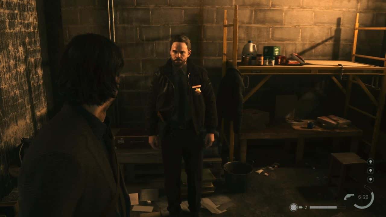 Alan Wake 2 Fan Discovers Hidden Villain Clue Early in the Game