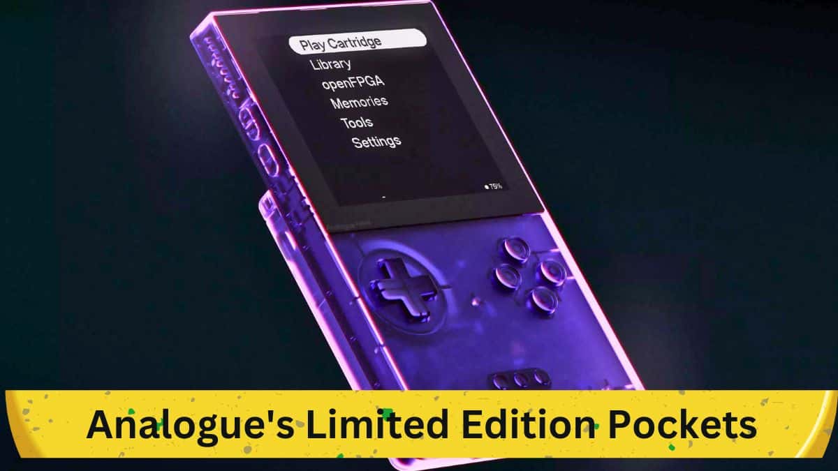 Analogue's Limited Edition Pockets: A Rollercoaster for Retro Gamers