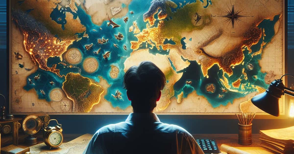 Can You Name The Game From Just Its World Map?