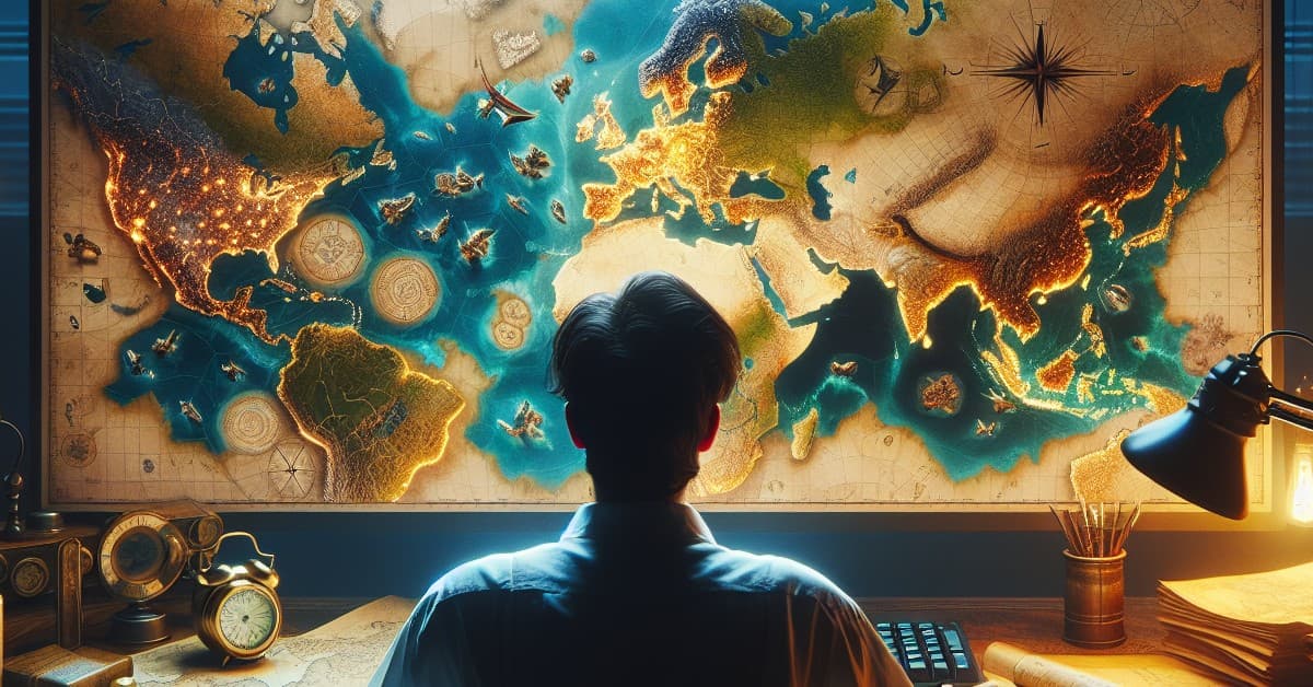 Can You Name The Game From Just Its World Map?