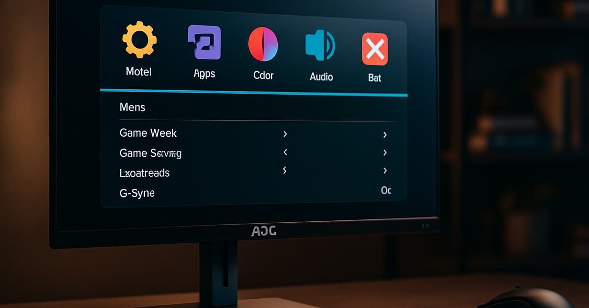 AOC Announces Major OSD Updates Following User Feedback