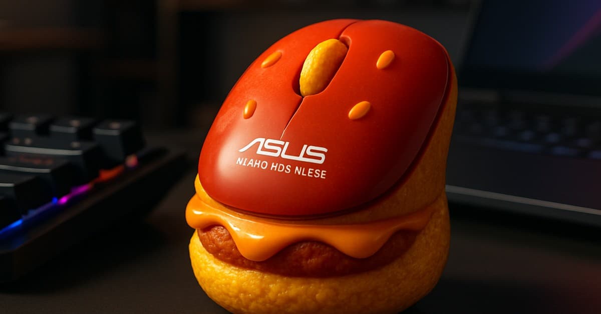 Asus ZenMouse MD202: A Snack-Inspired Wireless Mouse with Gaming Features