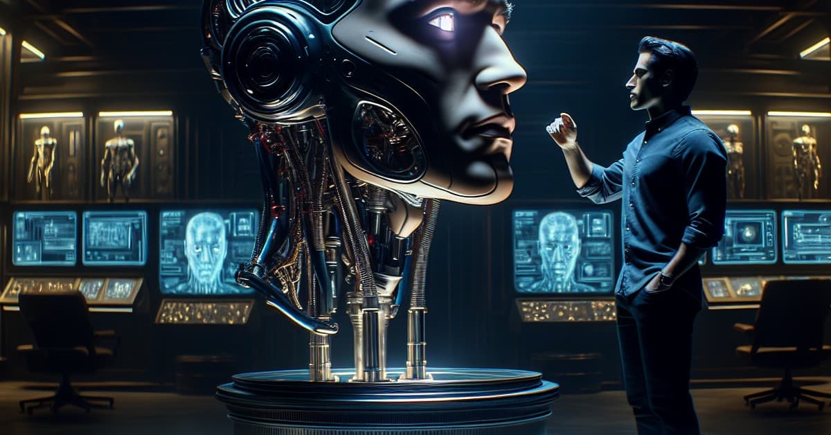 Convince a Robotic Head You’re Not Human in Prove You're Human