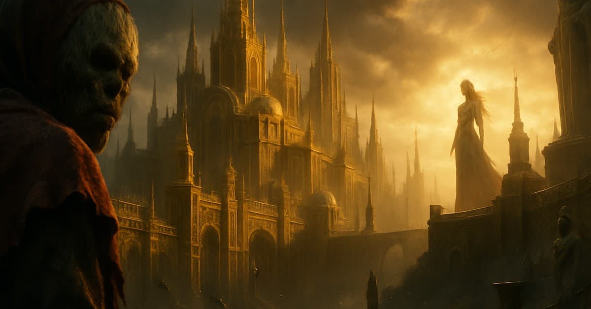 Elden Ring Movie Set Leaks Reveal Leyndell, Dung Eater