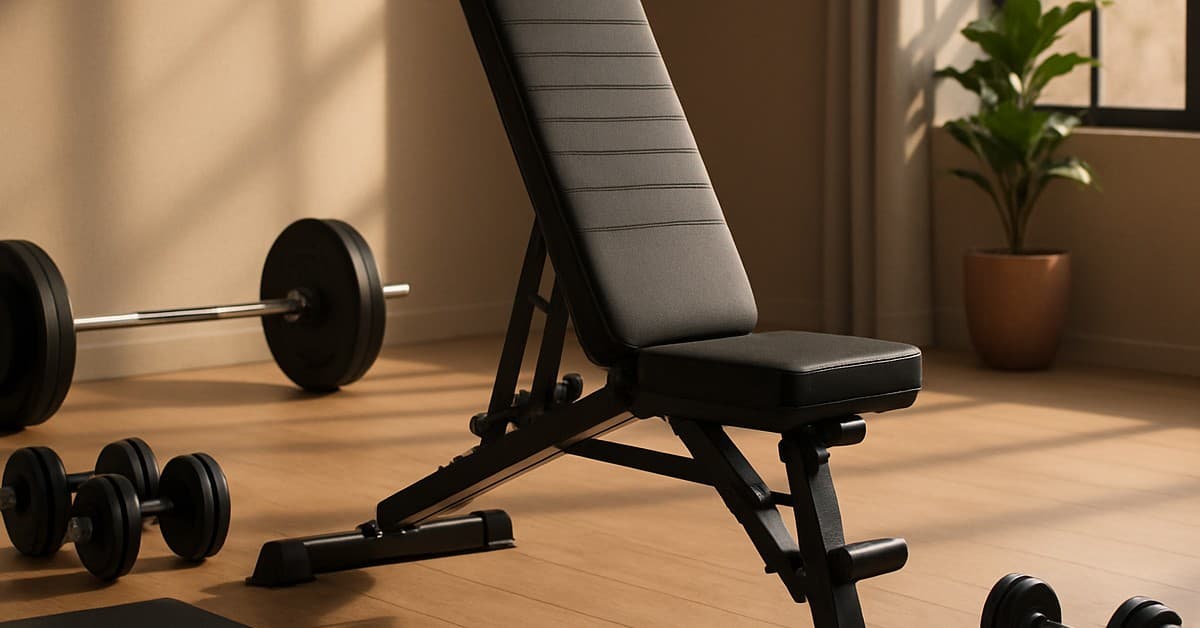 Expand Your Home Gym with YOLEO Weight Bench for Just $54